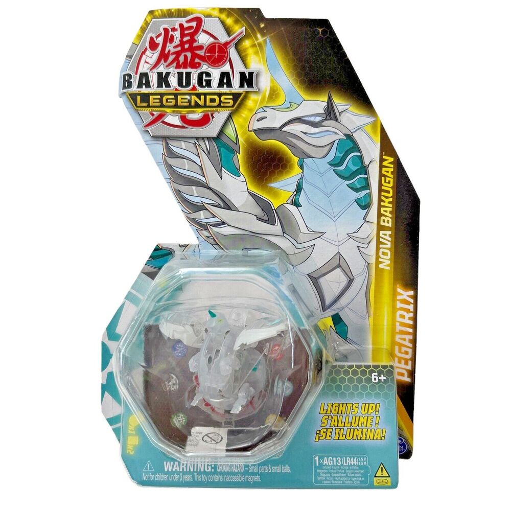 Bakugan Legends Nova Bakugan Diamond Lights Up Pegatrix with Character Card Gift
